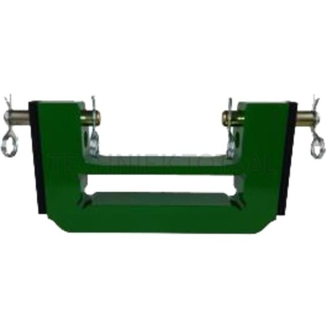 Walterscheid Drawbar support M16 - 770ZP4344-16, 8004812 | Colour: black | Description: Drawbar support that can be mounted securely in the direction of travel at the rear below the gearbox. | Included in delivery: Includes 1x drawbar support 770ZP4344-16 and 4x bolt