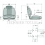 GRANIT Seat - 25270291 | To fit: Various ride-on mowers and lawn tractors | Colour: Black