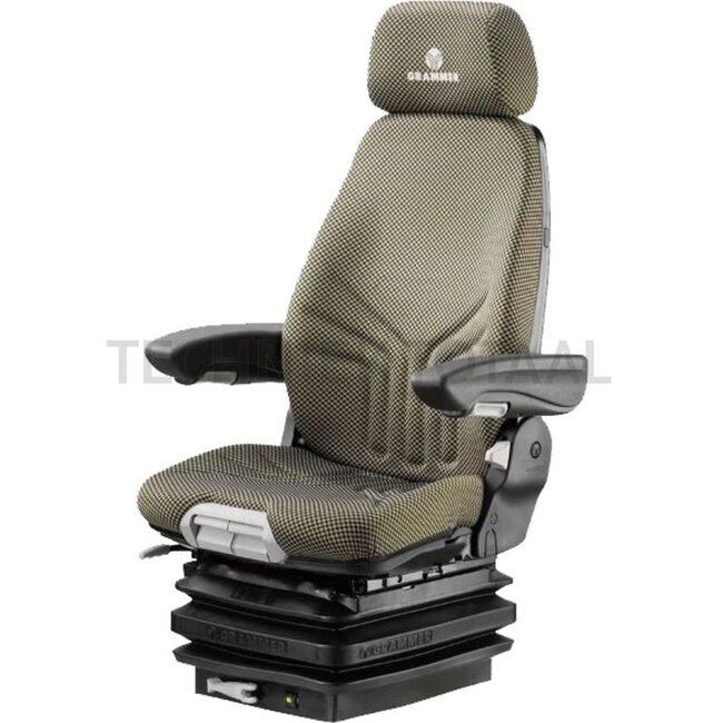 GRAMMER Actimo M MSG85/722 - 2401294547, 1294547 | Ophanging: mechanisch | Bekledingstype: Stof | Zittingcontactschakelaar: Optioneel | Spoormaat: 260 mm | Zittingbreedte: 490 mm | Horizontale vering in de dwarsrichting: Optioneel | Gordelsysteem: Optioneel | Sto