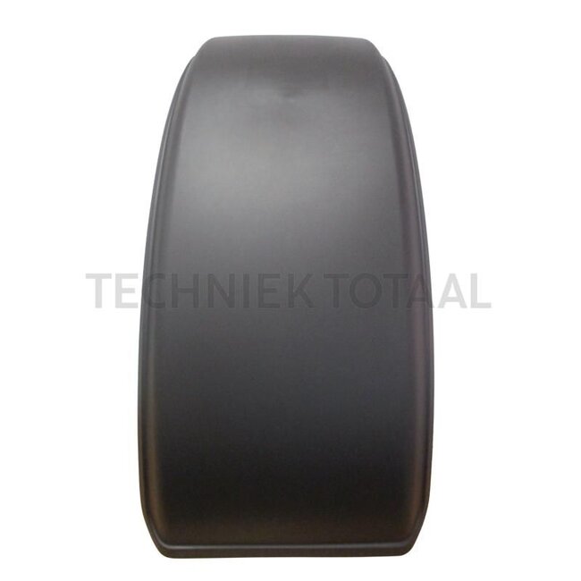 GRANIT Spatbord, kwartcirkel, zonder houder voor agrarische voertuigen - 220106037130, E2800, 1060 37 130, 186700031010, F186700031010 | Breedte B: 370 mm | Lengte L: 1245 mm | Kleur: zwart | Omschrijving: • Vervaardigd door spuitgieten  | • Materiaal (PP-EPDM)