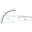 GRANIT Mudguard, quarter, without bracket For agricultural vehicles - E2800