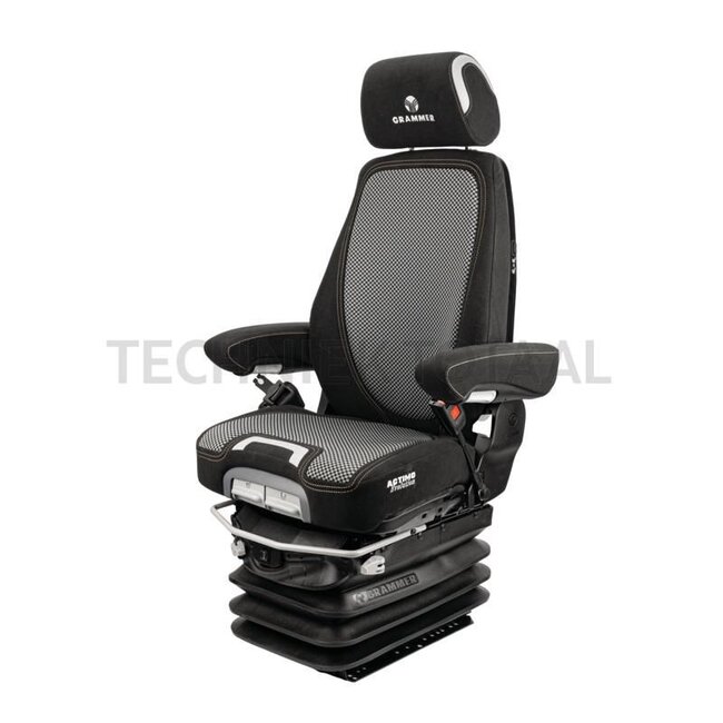 GRAMMER Actimo Evolution MSG95EL/722 - 2401294602, 1294602 | Seat type: MSG95EL/722 | Suspension: Air suspension | Upholstery type: Fabric | Seat contact switch: Optional | Track gauge: 260 mm | Seat width: 490 mm | Joystick console: Optional | Side horizontal su