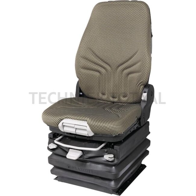 GRAMMER Actimo XXL MSG97AL/722 - 2401294779, 1294779 | Ophanging: luchtgeveerd | Bekledingstype: stof | Zittingcontactschakelaar: optioneel | Spoormaat: 381 mm | Zittingbreedte: 490 mm | Joystickconsole: optioneel | Horizontale vering in de dwarsrichting: optione