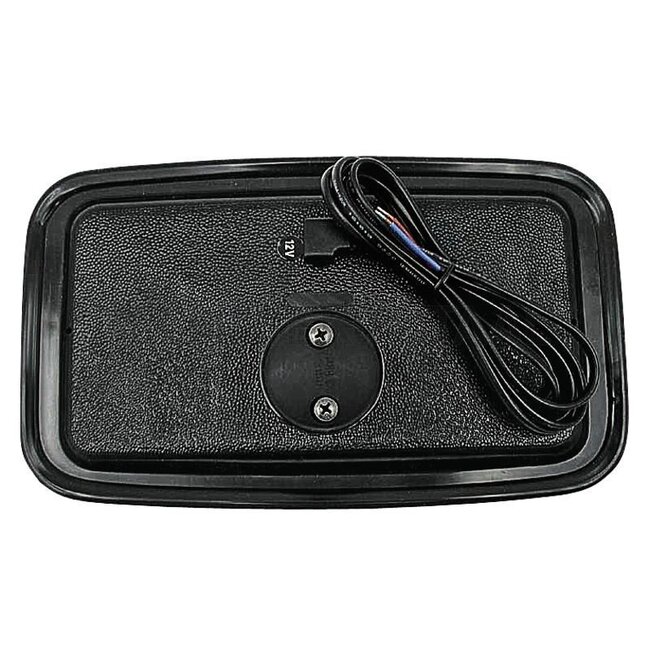 GRANIT Mirror - 65405003, 512510137H | Colour: Black | Dimensions: 318 x 186 x 26 mm | Included in delivery: Glass+heating film | Material: ABS (acrylonitrile butadiene styrene) | To fit: MAN / VW G (6-9t) | Housing: Plastic | Operating voltage: 12 V | Installat