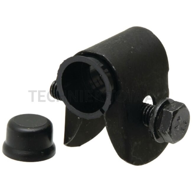 GRANIT Haltelasche mit Schraube - 65499019, 612530110H | Abmessungen: 55 x 43 x 36 mm | passend für: Merces 1013-2644, EvoBus D 303/404/405/407 | Vergleichs-Nr.: 8110239 | Einbauort: rechts / links | Prüfzeichen: e1 02*14067, E1 0114067