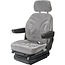 GRANIT Tractor seat air suspended fabric 12 V, seat width 480 mm, with switch