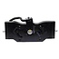 ROCKINGER Adapter plate - 787899D92702, RO899D92703 | Load capacity: 4000 / 1000 kg | D-value: 98,1 kN | Rail width: 390 mm | Hole pattern: 160 x 100 mm | Pin Ø: 25 mm | Guide width: 32 mm | Colour: black | Description: Coupling carrier for height-adjustable hitch