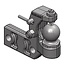 Scharmüller Forced steering support plates left Ball 80 to K50 250 mm, 2 ton - 0.520.55.0, 00.520.55.0