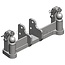 Scharmüller Forced steering For 80 hitch insert - 77700520330, 0.520.33.0-A02, 00.520.33.0-A02 | Assembly notes: Both ends | Lock: K50 | Steering power: 2 t | Internal width: 101 mm | Colour: Black | Description: Approved for steering forces up to 20 kN (2 t)