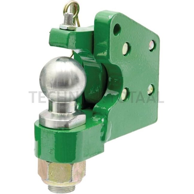 Sauermann Zwangslenkung - 711747011, RE333549, RE333545, JRE333549 | Montagehinweis: Links | Farbe: Grün | Lochbild: 69 x 50/80 mm | Kugel-Ø: 50 mm