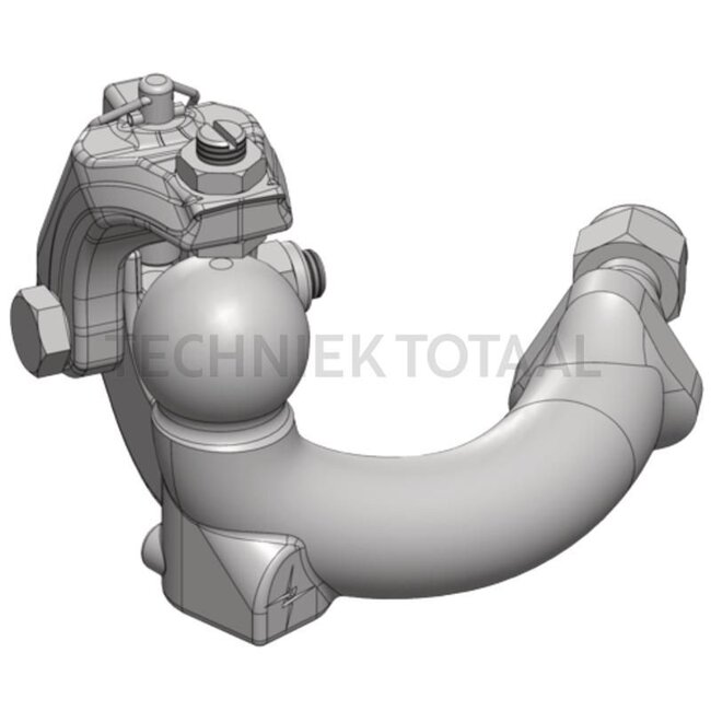 Scharmüller Positive steering Left - 11466587 | Assembly notes: Anticlockwise | Steering power: 2 t | Lock: K50 | Description: Approved for steering forces up to 20 kN (2 t)