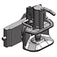 Scharmüller Inner part - 777033293221, 3.3293.221-A02, 03.3293.221-A02 | Rail width: 330 mm | Detent pin Ø: 20 mm | Guide width: 30 mm | Connecting pin: 38 mm | Load capacity: 2000 kg | D-value: 82,4 kN | Colour: Black | Description: Height adjustable with handle | D