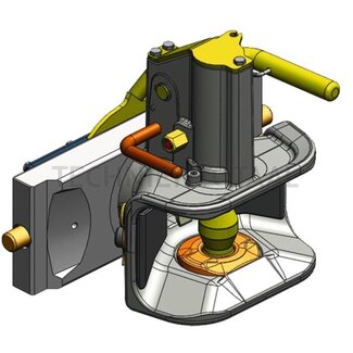 Scharmüller Trekhaak binnenwerk 314 mm, koppelingspen 38 mm, 2000 kg