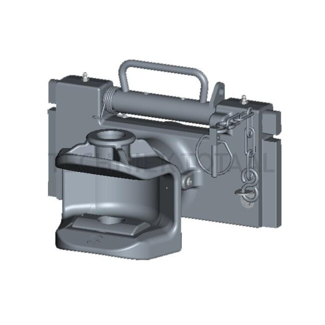Sauermann Trekhaak Sauermann - 711120010, C47942361 | Railbreedte: 320 mm | Vergrendelpen Ø: 30 mm | Geleidebreedte: 20 mm | Koppelingspen: 31 mm | Oplegdruk: 2000 kg | D-waarde: 80,4 kN | Kleur: Zwart