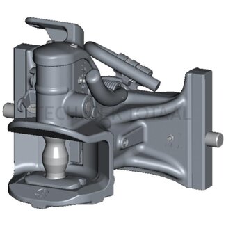 Sauermann Trekhaak 38 mm, 312 / 22 / 30 mm, 2000 kg, 84,3 kN, trekoog Ø 50 mm