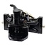 Sauermann Sauermann inner part For Ø 40 mm drawbar eye - 711170011, D0.017.8569.320, D0.017.8569.3 | Rail width: 330 mm | Detent pin Ø: 25 mm | Guide width: 32 mm | Connecting pin: 38 mm | Load capacity: 2500 kg | D-value: 97,1 kN | Colour: Black | Reference no.: A