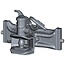 Sauermann Aanhangerkoppeling autom. 390mm 38mm - 711170014, D0.023.7674.410, D0.023.7674.4, AL160390, AL205360 | Railbreedte: 390 mm | Vergrendelpen Ø: 25 mm | Geleidebreedte: 32 mm | Koppelingspen: 38 mm | Oplegdruk: 2500 kg | D-waarde: 120,9 kN | Kleur: zwart | R