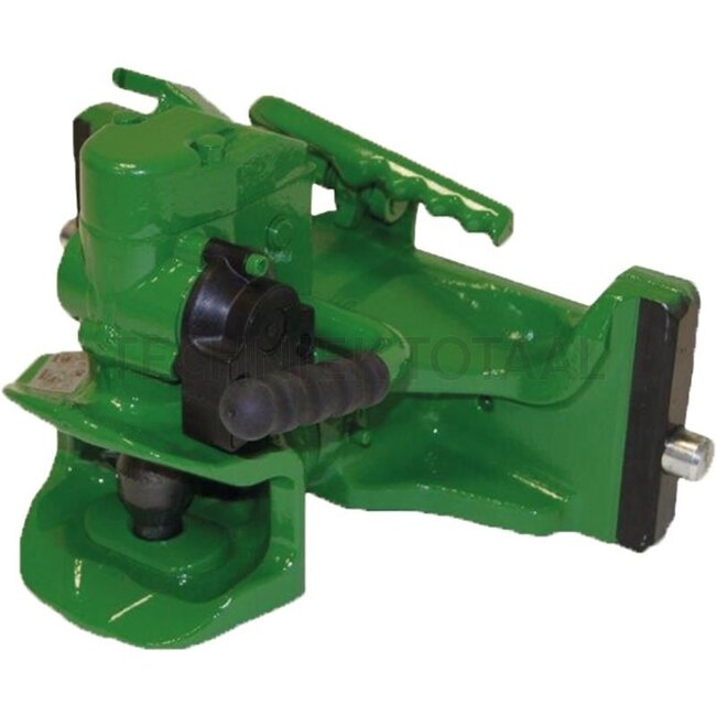ROCKINGER Drawbar without sensor rail 330 mm, coupling pin 38 mm, JD green | RO865D30345