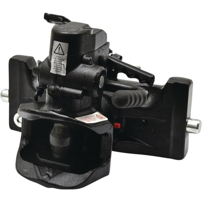 ROCKINGER Trekhaak zonder sensor - 787865D30305, RO865D30305, RO865D3030D, AL116738 | Railbreedte: 330 mm | Vergrendelpen Ø: 25 mm | Geleidebreedte: 32 mm | Koppelingspen: 38 mm | Oplegdruk: 2000 kg | D-waarde: 120,0 kN | Kleur: zwart | Omschrijving: Kogelkoppeli