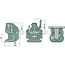 ROCKINGER Aanhangerkoppeling - 787244A35002, RO244A35002 | Gatenpatroon: 120 x 55 mm | Borings-Ø: 15 mm | Oplegdruk: 250 kg | Koppelingspen: 25 mm | D-waarde: 42 kN | Kleur: zwart | Uitvoering: Handhendel, rechts, omhoog