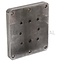 ROCKINGER Bolt-on plate - Hole pattern (mm): 100 x 110 x 110. Thread: M16. Dimensions (mm): 270 x 240 x 30 - ROE70306