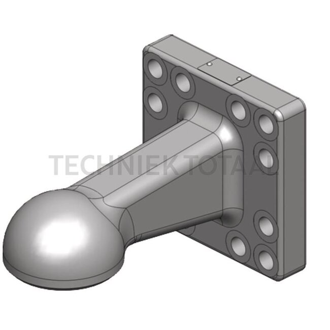 Scharmüller Trekoog - 777006659010 | D-waarde: 120 kN | Flens: 12-gaats, verticaal | Oplegdruk: 4000 kg | Gatenpatroon: 160 x 160 mm | Boring: M20 mm | Aantal gaten: 12 | Kleur: zwart | Vergrendeling: Kogel 80 | Werklengte: 250 mm | EG-goedkeuring: VO (EU) 2015/208 |