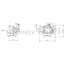 Sauermann Drawbar ball 80, rail width 311 mm, guide 30,1 mm, 3000 kg - F99991266