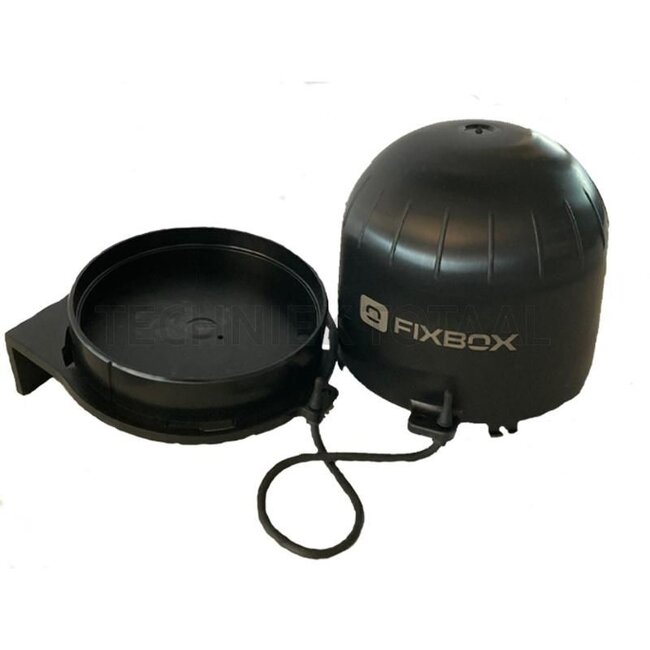 GRANIT FIXBOX - 11483726 | Beschreibung: • staubfreier, geschützter Ablageort, • mit allen Schlepper-Modellen kompatibel, • flexible Montage für Anbaugeräte aller Art, • Deckel mit Antirutsch-Rippen für bessere Handhabung, • Bajonettverschluss <br>• für die Kapp