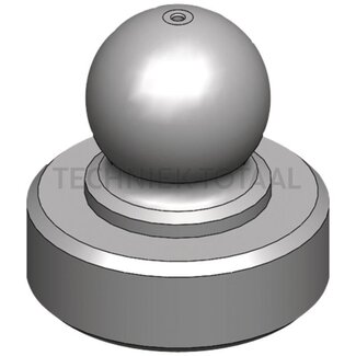 Scharmüller Ball K80 trailer coupling 80 mm