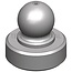 Scharmüller Ball K80 trailer coupling 80 mm - 10.845.080.0