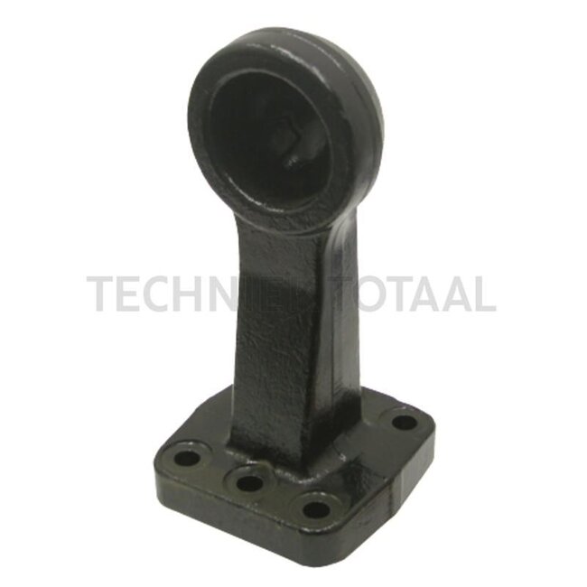 ROCKINGER Trekoog - 78757L013, ROE57L013 | D-waarde: ABG: 97,1; EGVO: 120 kN | Flens: 8-gaats | Oplegdruk: ABG: 4500; EGVO: 4000; ECE 55R: 1000 / 3000 kg | Gatenpatroon: 160 x 145 mm | Aantal gaten: 8 | Kleur: zwart | Vergrendeling: Kogel 80 | Dc-waarde: ECE 55R: 1