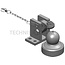 Scharmüller Hold-down 15°, with adjusting screw - 77702481316, F916501120050, 2.481.316, 02.481.316 | Bending angle: 15° | Menke no.: 68325