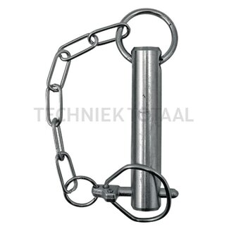 ROCKINGER Bolzen mit Sicherung Ø 25 x 80 mm