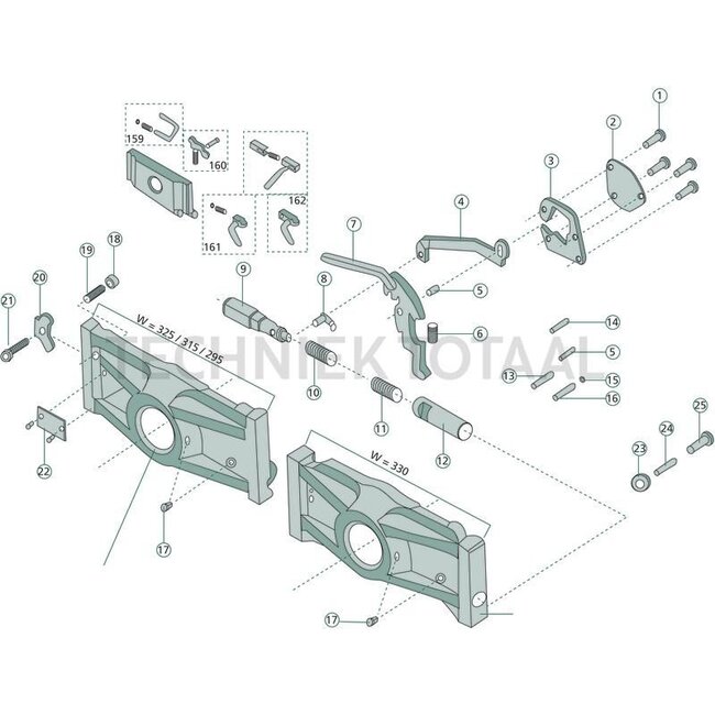 Scharmüller Control lever - 777106454000, 10.645.400.0, F816500072180 | Ø: 16 mm
