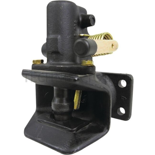 Walterscheid Hitch head complete, 38 mm - 7706008, 8002531, 3106115M2, 3106114M2 | Colour: Black | Description: komplett | Pin Ø: 38 mm