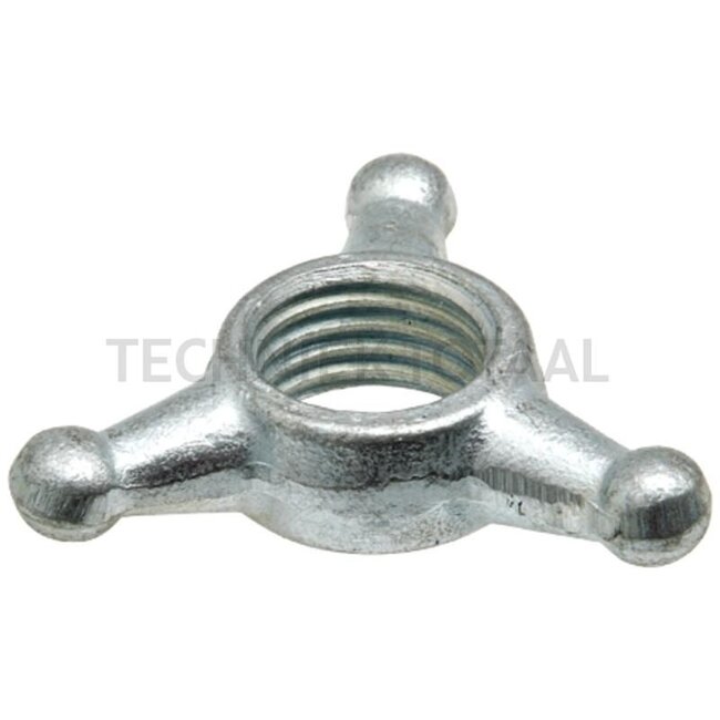 GRANIT Kontermutter - 20012177 | A: M30 x 3,5 mm | B: 45 mm | C: 18 mm