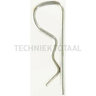 Borgveer 2,5 x 11,2 2,5 x 10 - 20 mm verzinkt