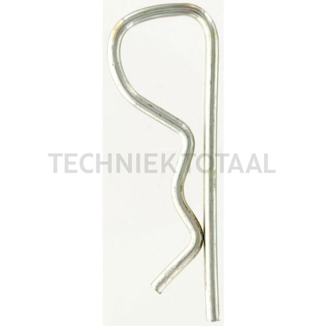 GRANIT R-clip - 10 pcs. - 20004252000/10 | Version: galvanised | A: 2,5 mm | C: 10 - 20 mm | Technical data: made of spring steel wire |  galvanised and thick-layer passivated | The special shape of the RÜBIG R-clips ensures maximum holding force, enabling a wid