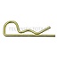 Federstecker 3,6x30 - 20004362000 | Ausführung: verzinkt | A: 3,6 mm | C: 20 - 30 mm | Technische Daten: aus Federstahldraht<br> galvanisch verzinkt und dickschichtpassiviert<br>Durch die spezielle Form der RÜBIG Federstecker wird eine maximale Haltekraft