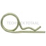 Federstecker - 20004282801, GS | Ausführung: verzinkt | A: 2,8 mm | B: 26 mm | C: 11,2 - 14 mm