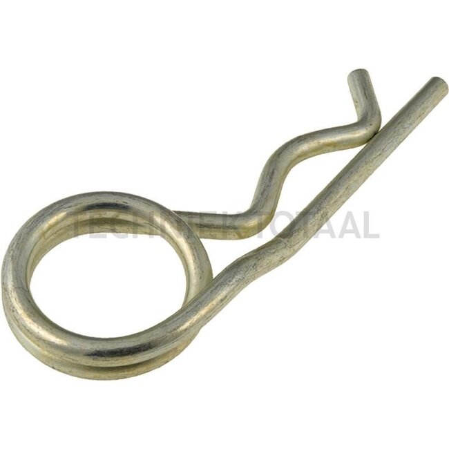 GRANIT R-clip - 10 pcs - Version: Galvanised. A (mm): 7. B (mm): 44. C (mm): 45 - 56