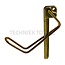 GRANIT Formclip - 5 Stück - 20006303075/5 | A: 7,5 mm | B: 30 mm | C: 42 mm | D: 63 mm | E: 13,5 mm | F: 16 mm