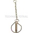 Walterscheid Borgpen cat.2 - 395305855, 1305855 | A: 12 mm | B: 52 mm | Uitvoering: verzinkt | Menke-Nr.: 23893