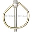 GRANIT Borgpen Cat. III - 20001162700, 1162700, 01162700 | Uitvoering: verzinkt | A: 15,5 mm | B: 54 mm | C: 60 mm | D: 80 mm | E: 31 mm | F: 69 mm