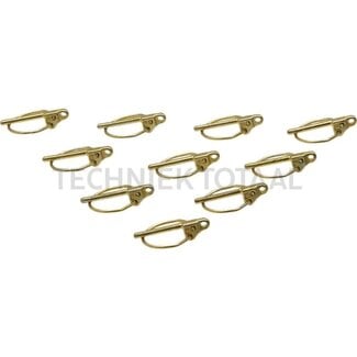DIN borgpennen set 4 x 27 mm - 10 stuks