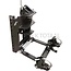 Scharmüller Hitch support HVLB W330 S32 - 77700131020A02 | D-value: 76,4 kN | Detent pin Ø: 25 mm | Guide width: 32 mm | Rail width: 330 mm | Load capacity: 2000 kg | Colour: Black | Hole pattern: 145 x 88 mm