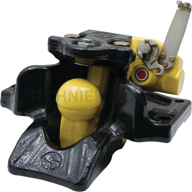 Sauermann Automatische kogelkoppeling K80 Referentienr.: 0022/8613,4 - 711260010, D0.022.8613.4 | Railbreedte: 335 mm | Oplegdruk: 4000 kg | Kleur: Schwarz | D-waarde: 89,3 kN | Passend voor: Deutz | Uitvoering: Schraubbefestigung SDF | Vergrendeling: Kugel 80