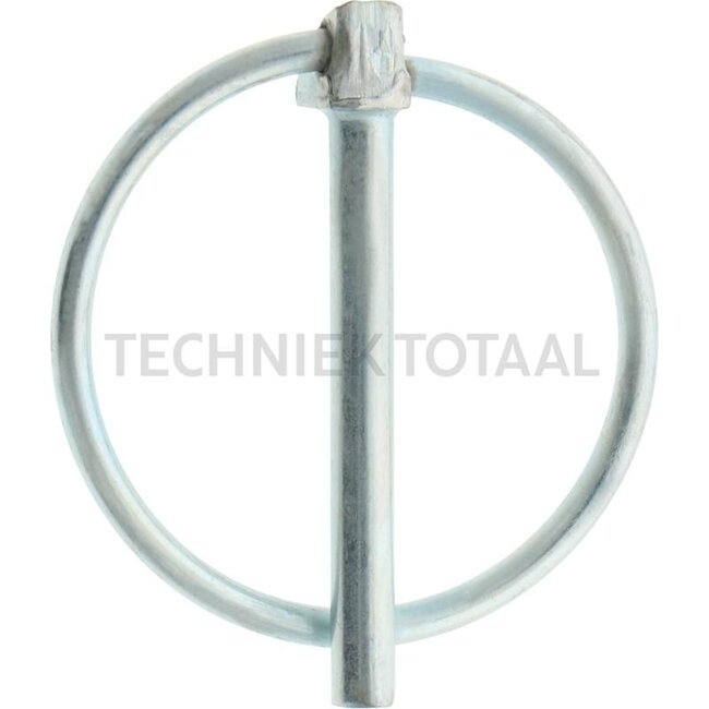 GRANIT Linch pin set - 100 pcs. - 20023255/100 | Version: galvanised | A: 4,5 mm | C: 41 mm | F: 47 mm