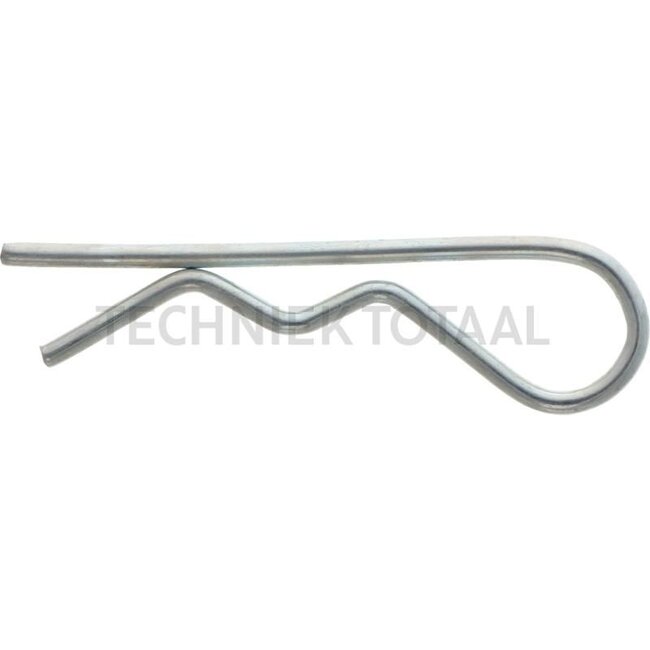 GRANIT Linch pin set - 100 pcs. - 20023275/100 | Version: galvanised | A: 10,5 mm | C: 41 mm | F: 47 mm