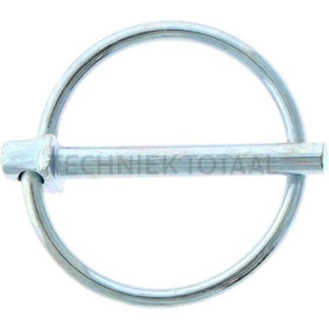 GRANIT Klappstecker - 100 Stück - 20023293, 2022222007 | Ausführung: verzinkt | A: 9,5 mm | C: 45 mm | F: 52 mm